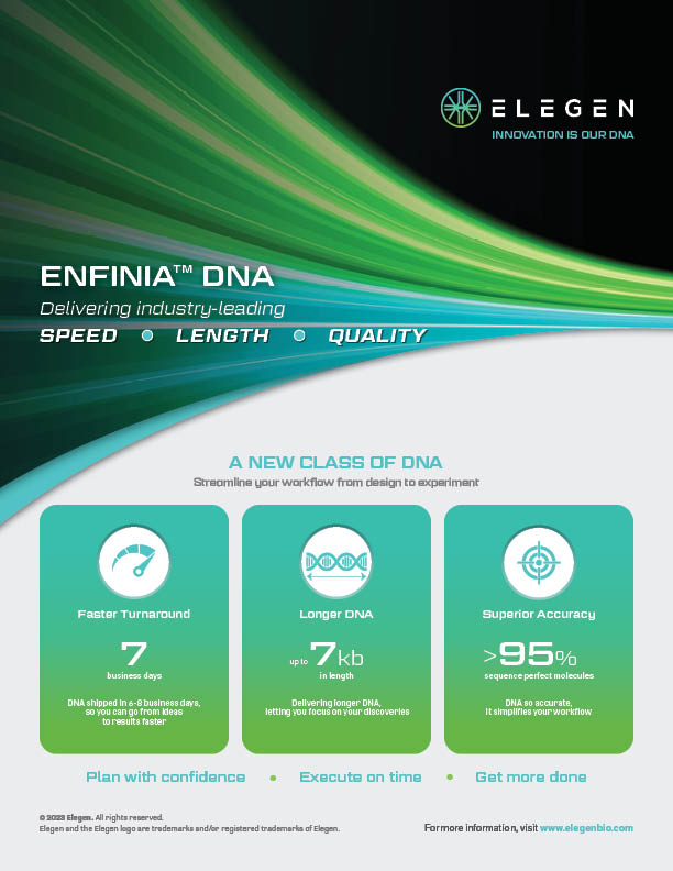 Elegen High Fidelity DNA